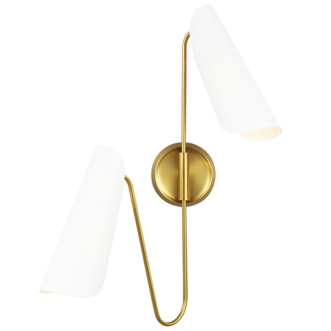 Aplique de dos luces Tresa