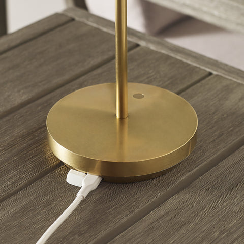 Lámpara de mesa recargable Tepa Accent