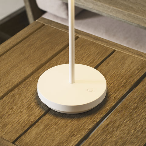 Lámpara de mesa recargable Tepa Accent