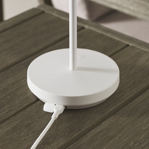 Lámpara de mesa recargable Tepa Accent