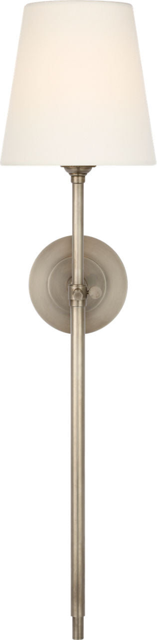 Bryant 27 Cordless Tail Sconce - Antique Nickel