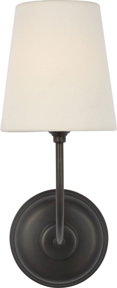 Vendome 16 Cordless 1 Light Sconce - Bronze