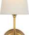 Vendome 16 Cordless 1 Light Sconce - Hand-Rubbed Antique Brass