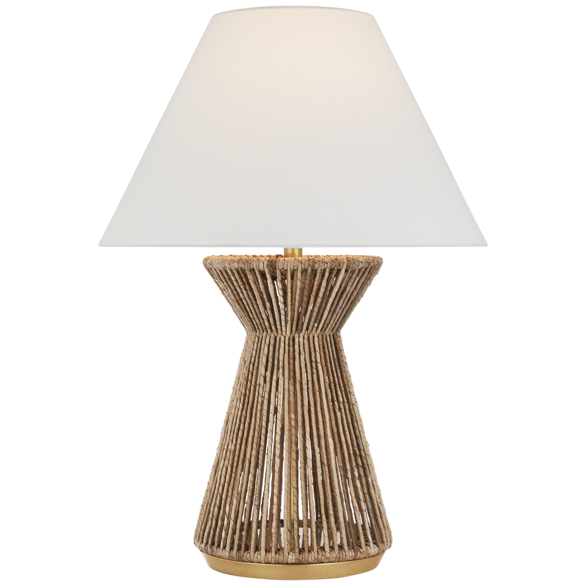 Lámpara de mesa Antigua de 30" 