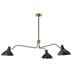 Charlton Large Triple Arm Chandelier