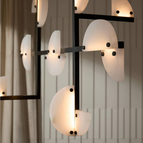 Nova Alabaster Linear Chandelier