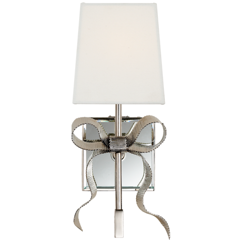 Aplique pequeño con lazo de grosgrain de Ellery