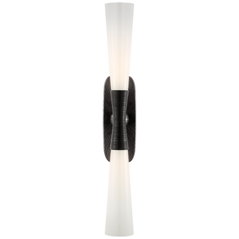 Aplique de baño doble Utopia de 32"