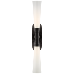 Aplique de baño doble Utopia de 32"