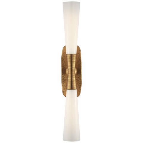 Aplique de baño doble Utopia de 32"