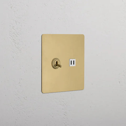 Kew 2G Toggle Switch & Fast Charge USB