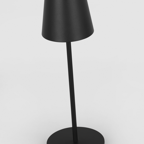 Lámpara de mesa recargable Nevis Accent